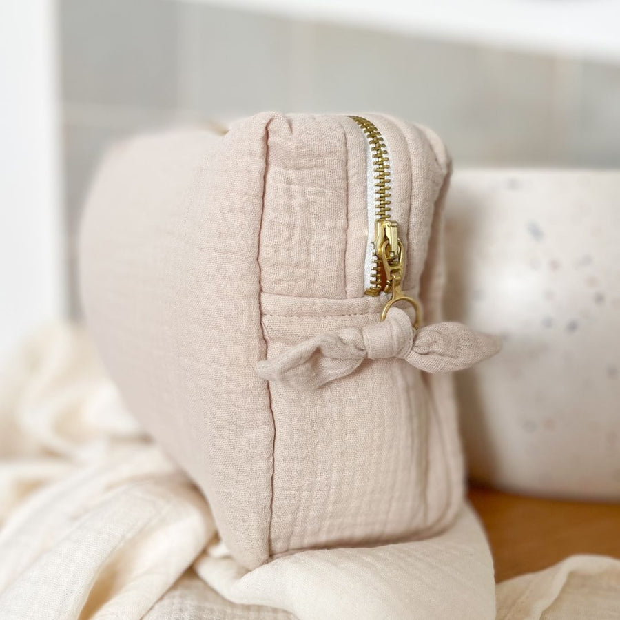 Trousse de toilette latte