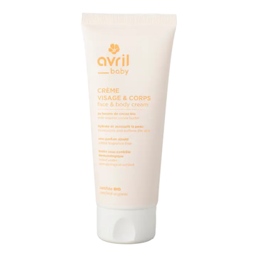 Crème visage et corps bébé - Avril