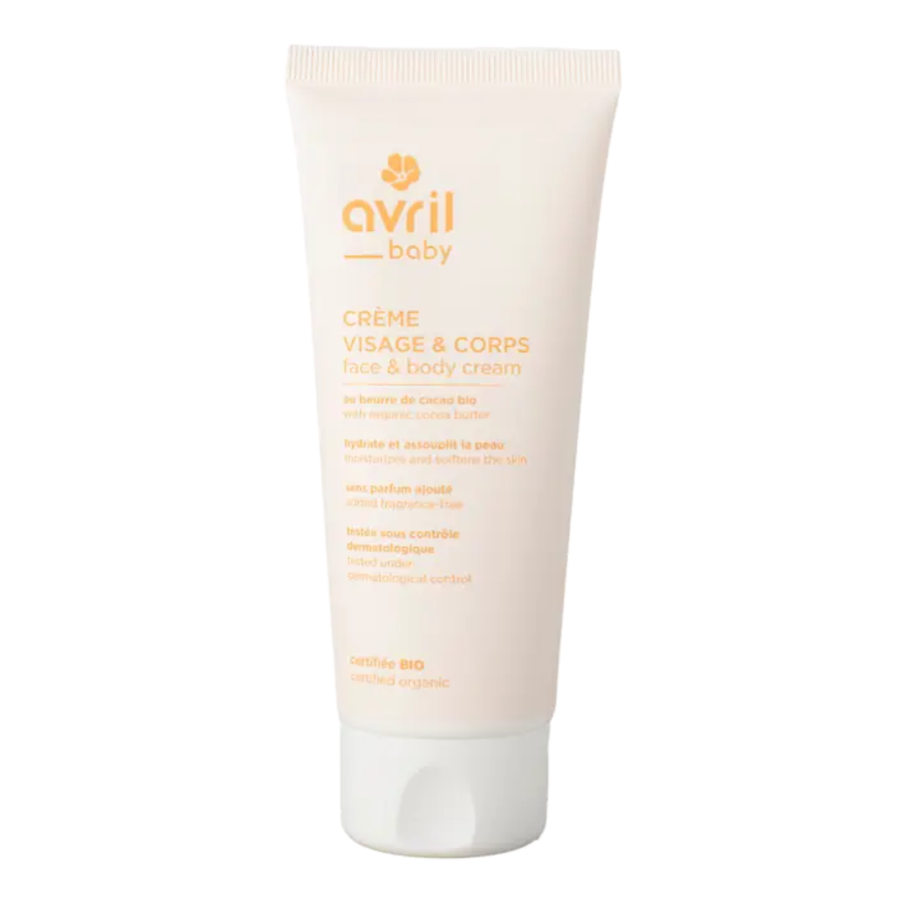 Crème visage et corps bébé - Avril