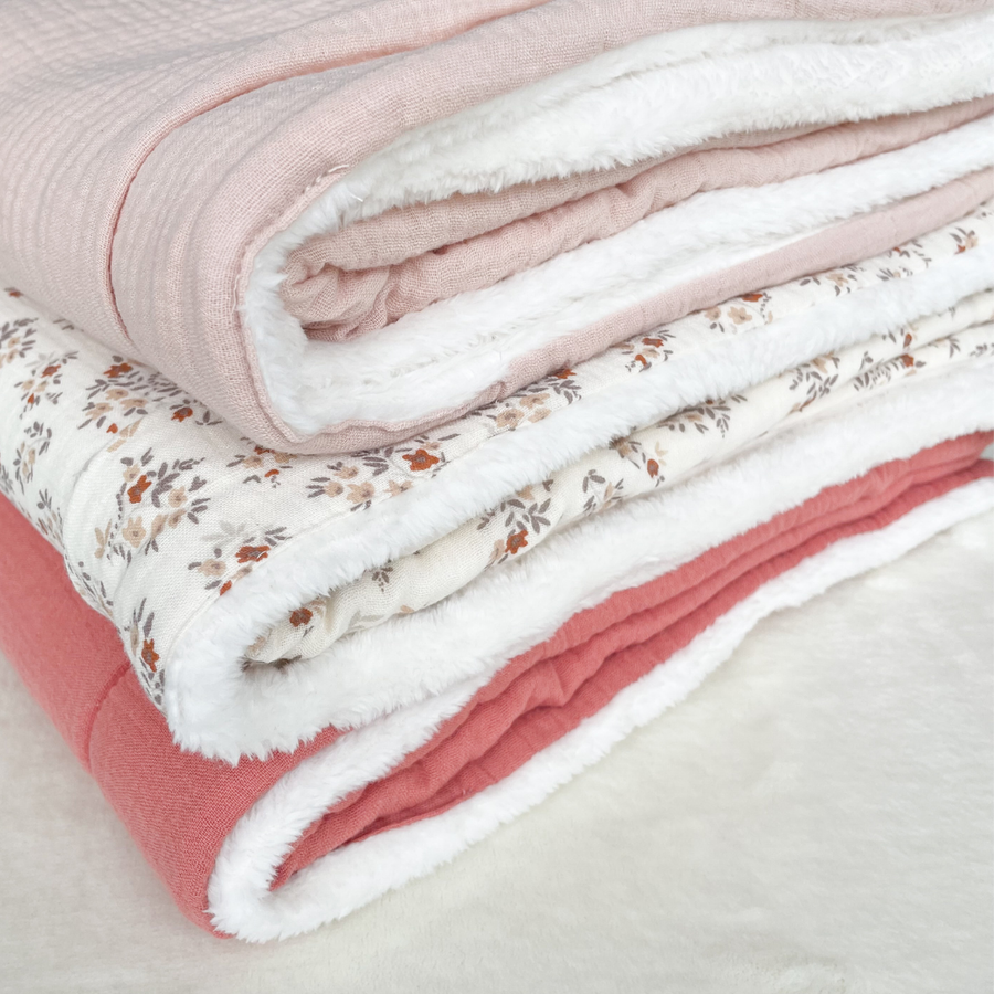 Couverture bébé doudou personnalisable toute saison 