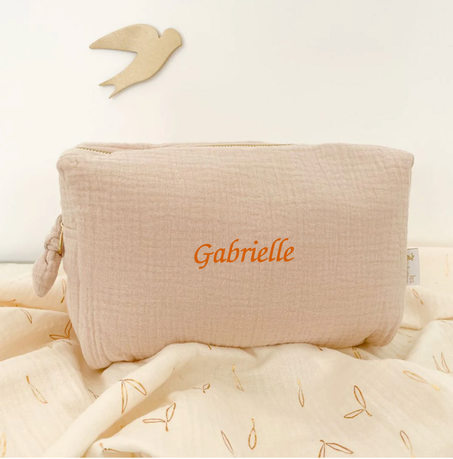 Trousse de toilette latte