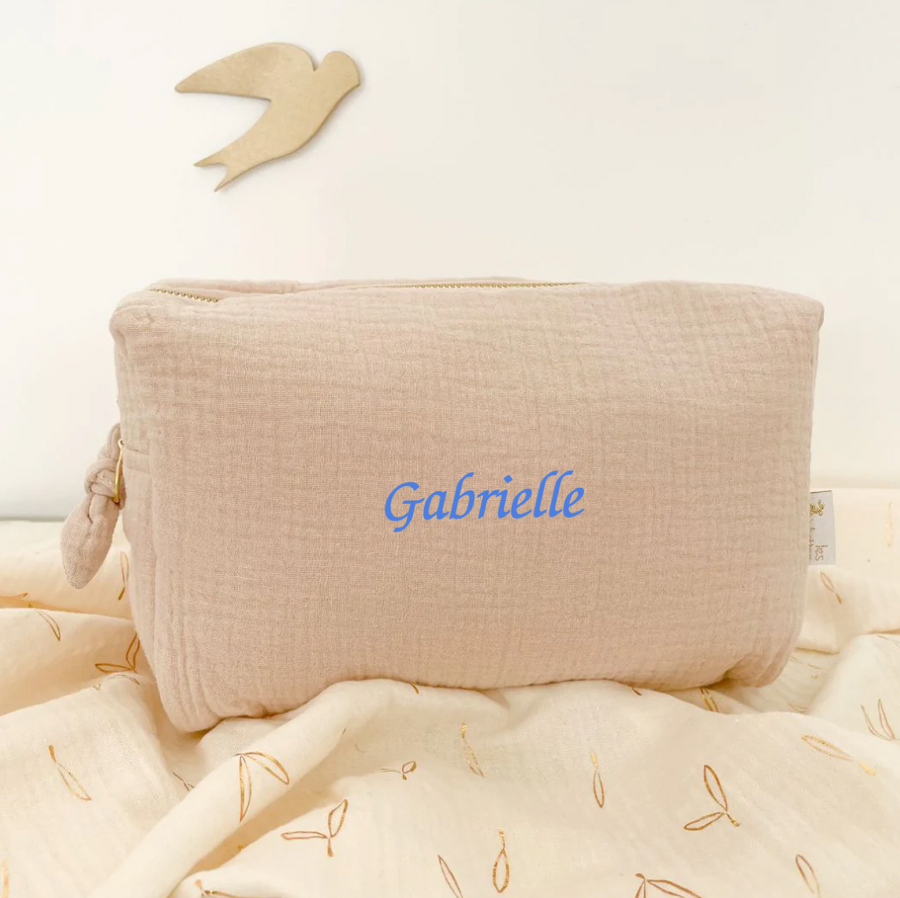Trousse de toilette latte