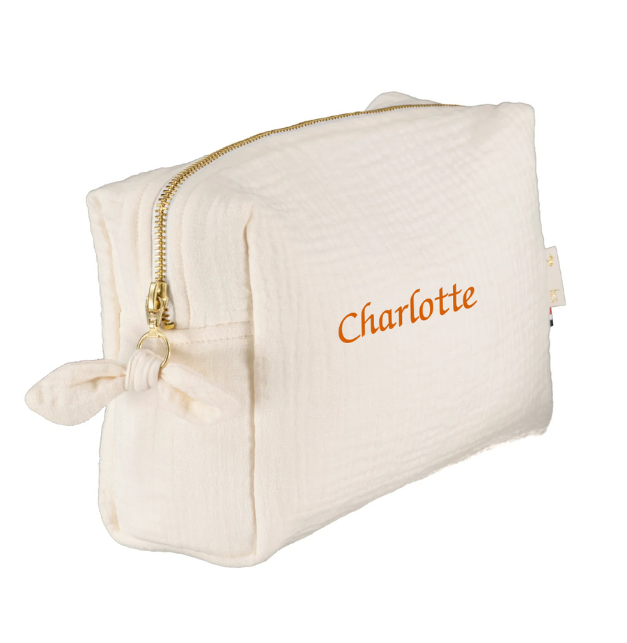 Trousse de toilette écru