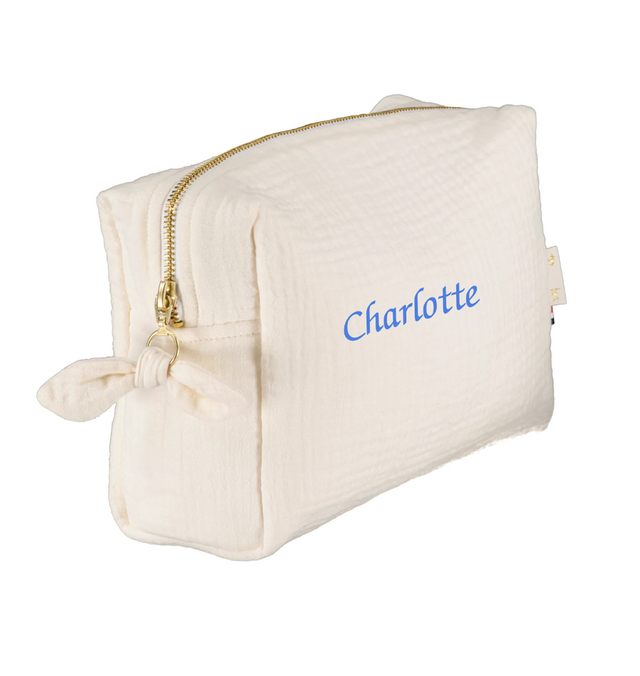 Trousse de toilette écru