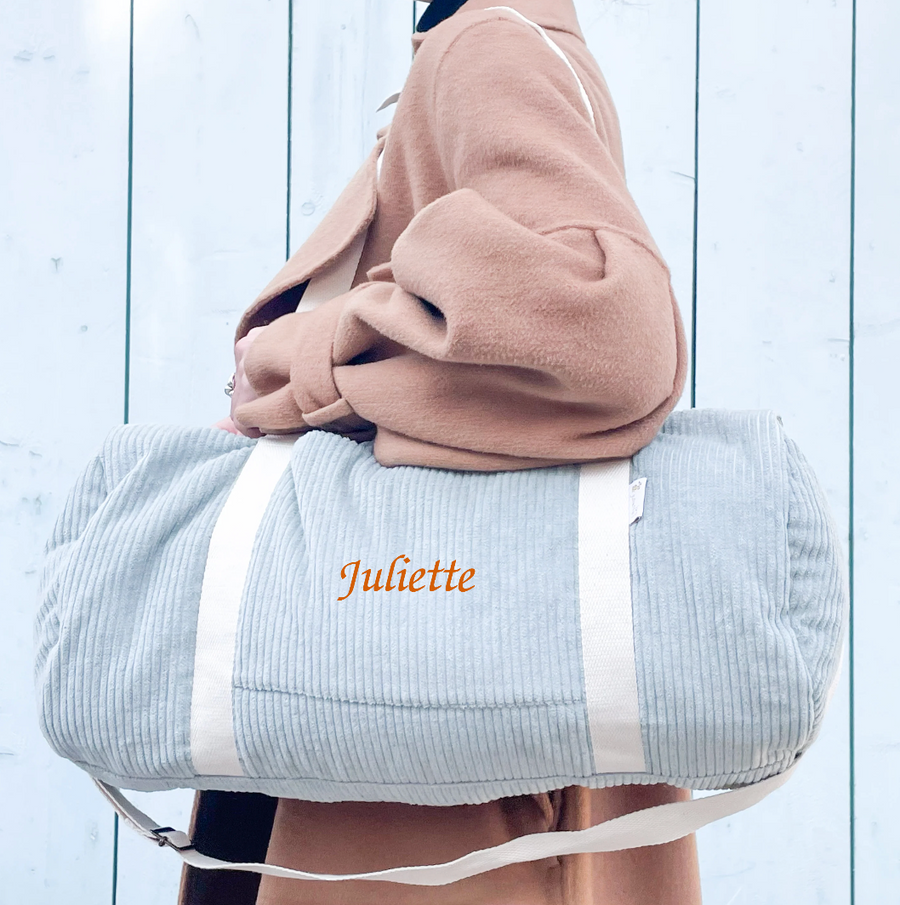 Sac à langer velours Opaline