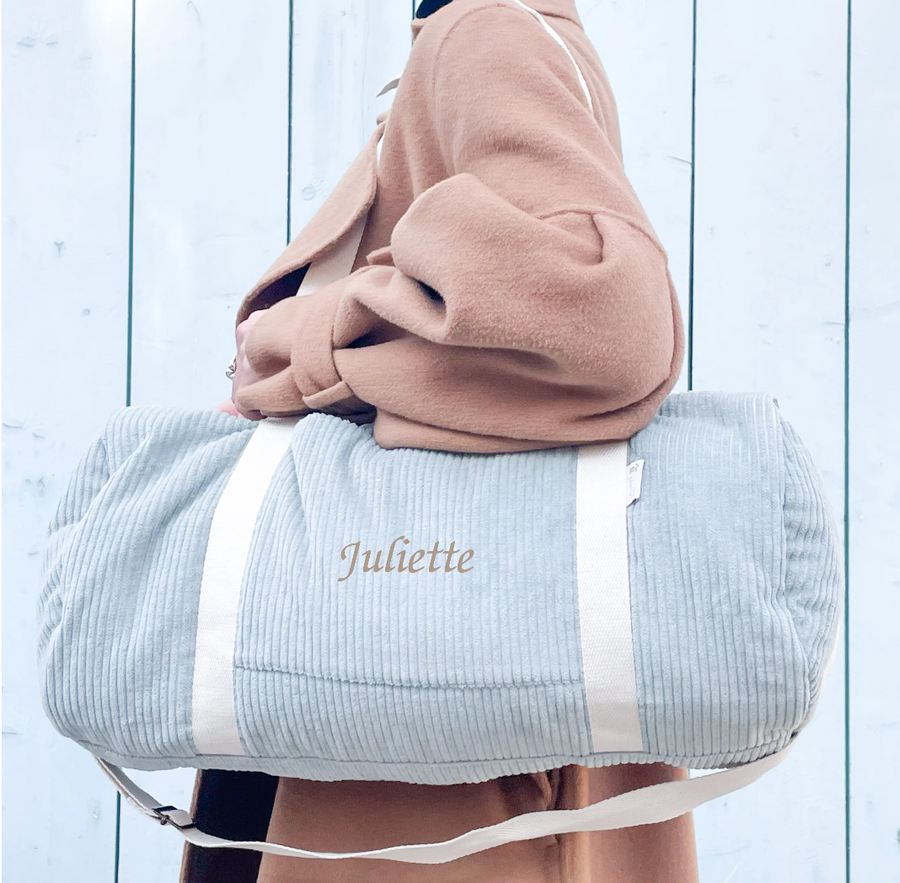 Sac à langer velours Opaline