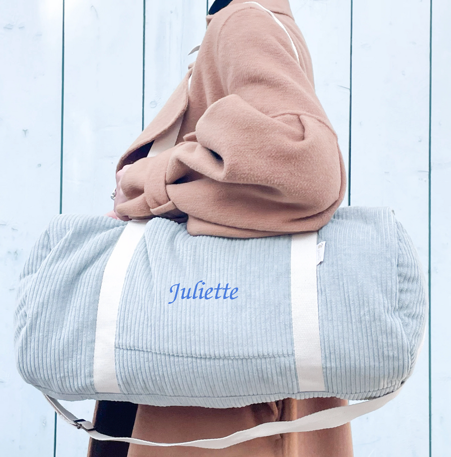 Sac à langer velours Opaline