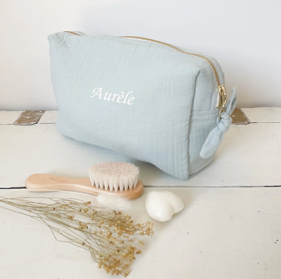 Trousse de toilette personnalisable pour bébé