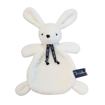 Doudou Lapin blanc personnalisable