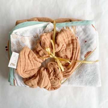 Ensemble poupon et poupée 32/42cm #505