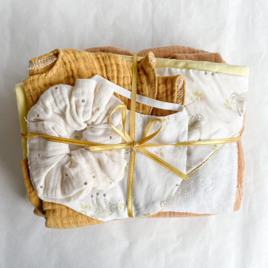 Ensemble poupon et poupée 32/42cm #107