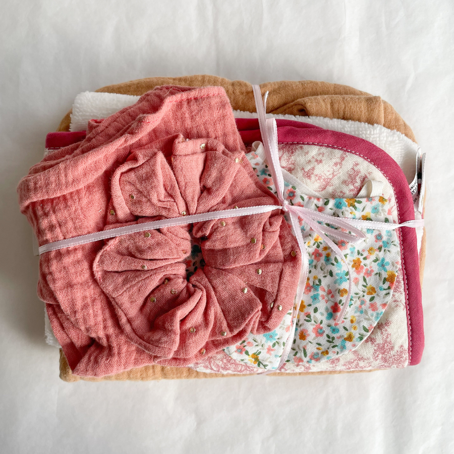 Ensemble poupon et poupée 32/42cm #119