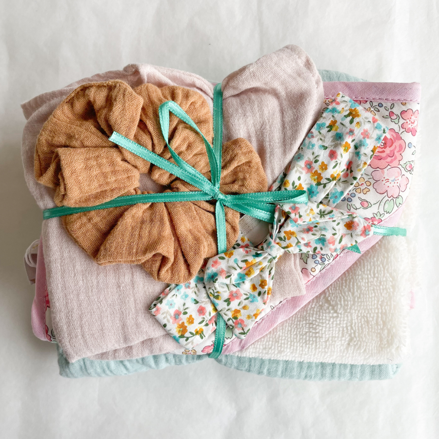 Ensemble poupon et poupée 32/42cm #506