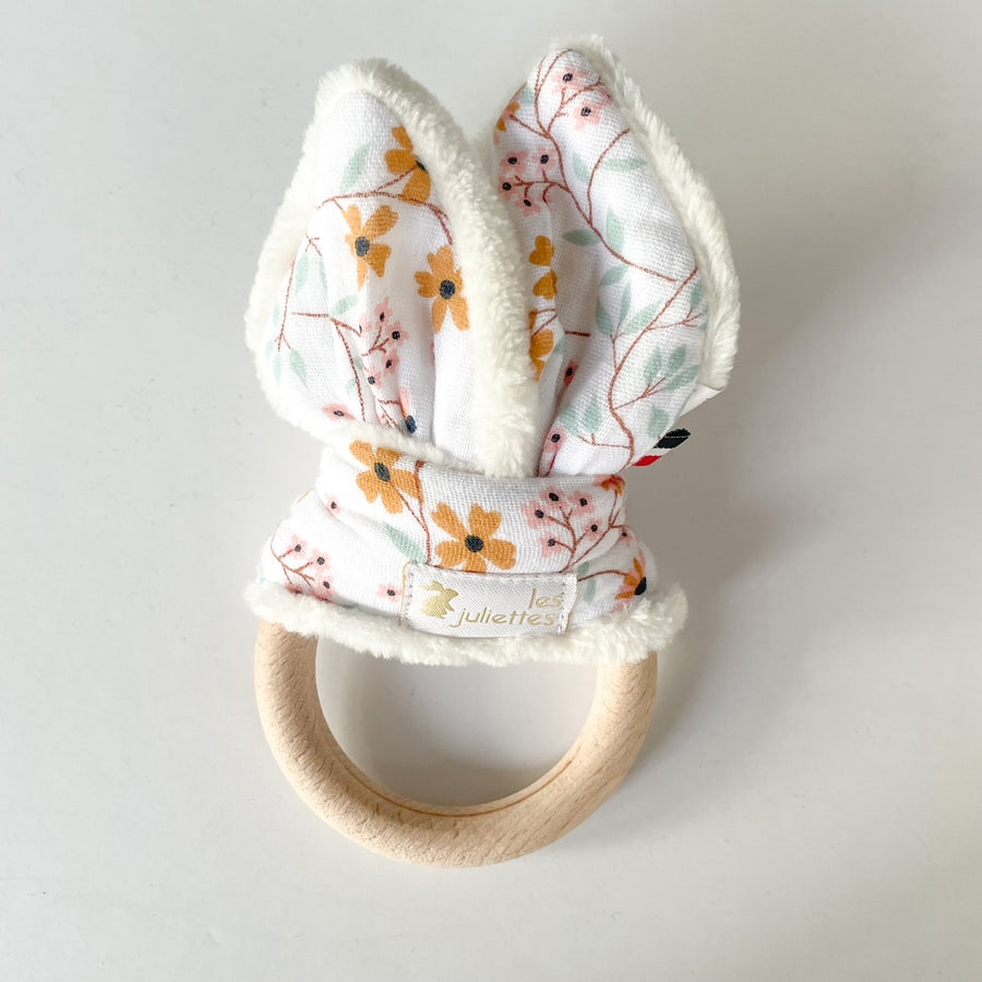 Anneau de dentition lapin Flore