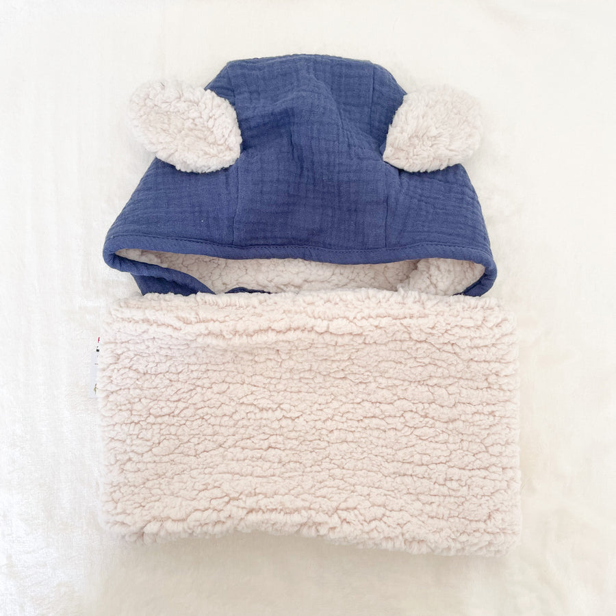 BONNET BEGUIN HIVER - marine