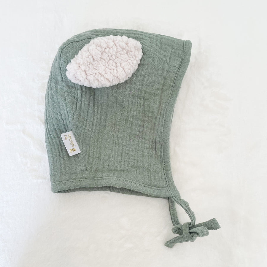 BONNET BEGUIN HIVER - kaki