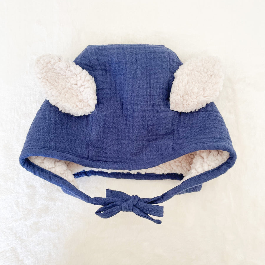 BONNET BEGUIN HIVER - marine