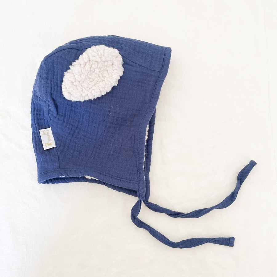 BONNET BEGUIN HIVER - marine