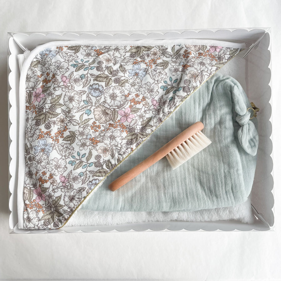 Coffret cadeau bain bébé personnalisé Baies