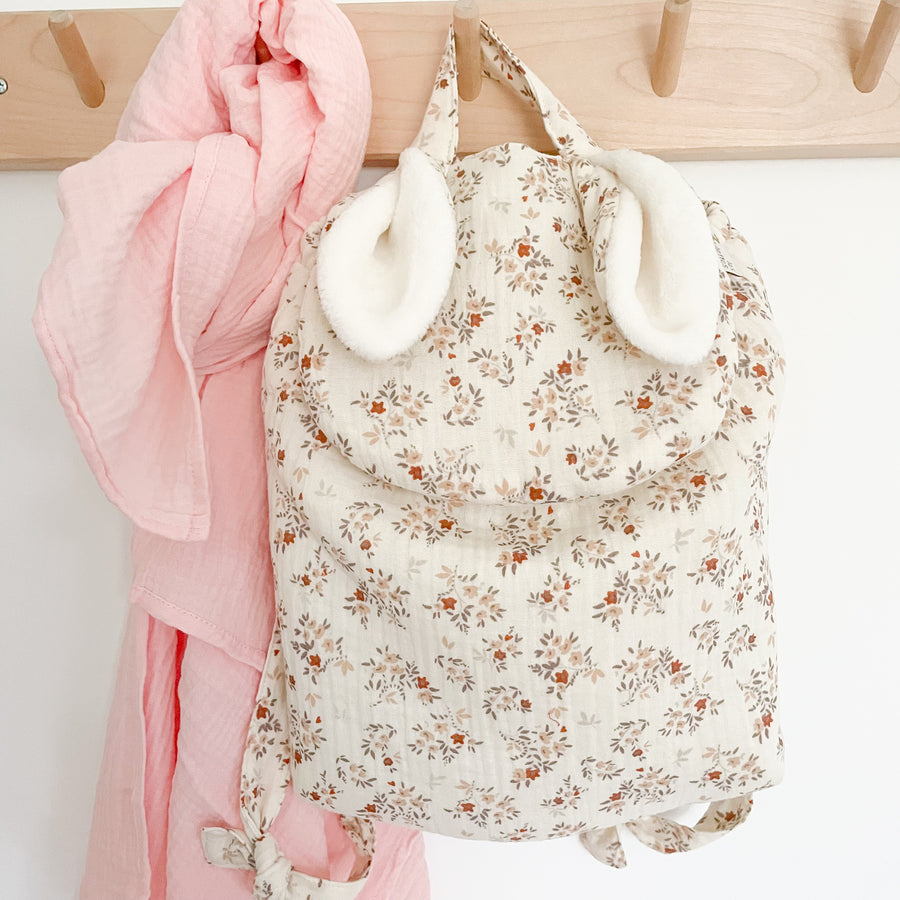 Sac à dos lapin gaze Automne