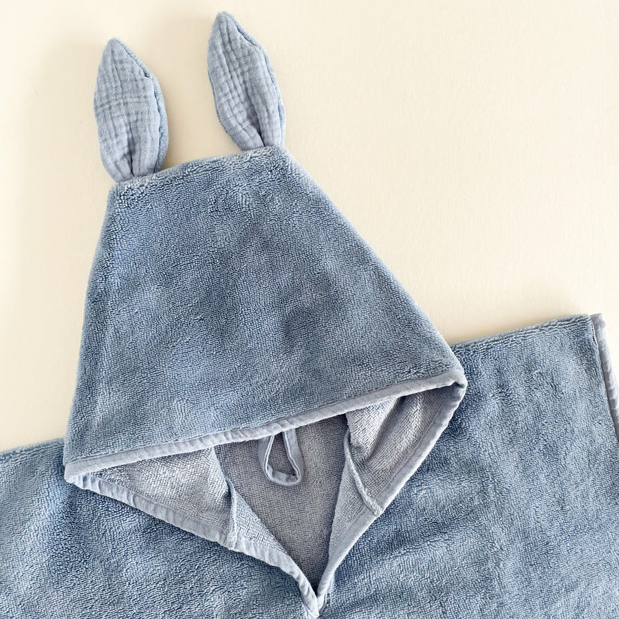 PONCHO DE BAIN LAPINOU bleu glacier