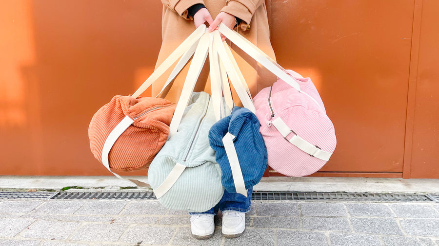 Le sac à langer et de week end personnalisable