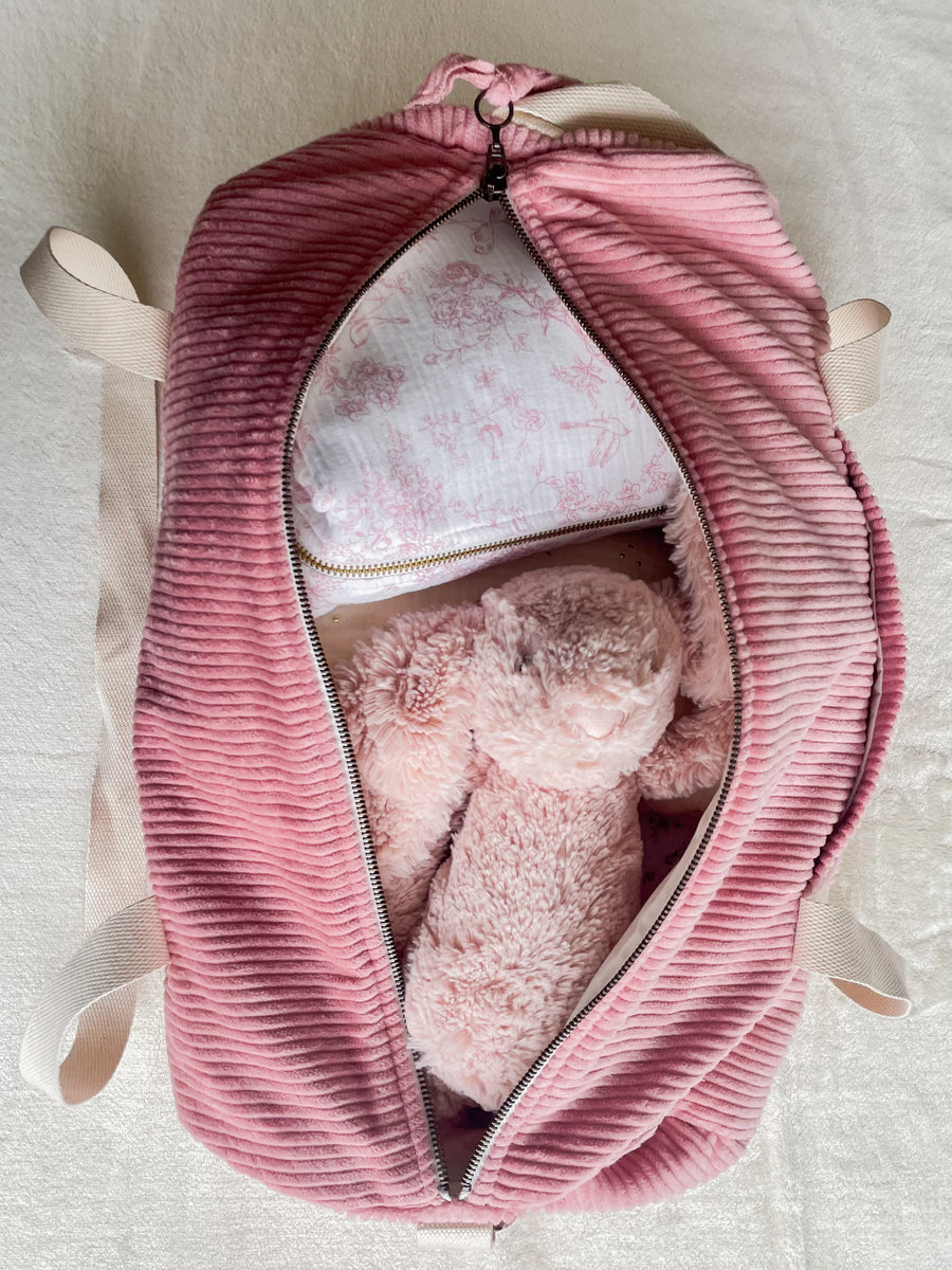 Le sac à langer et de week end personnalisable