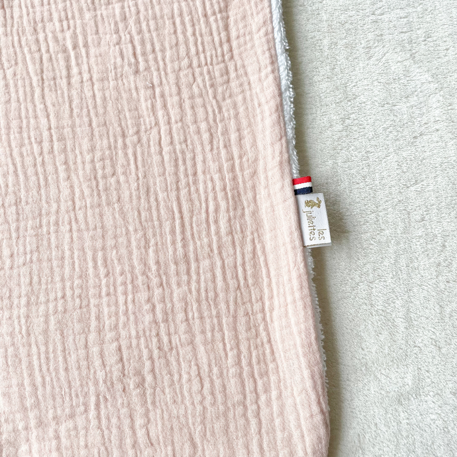 SERVIETTE DE TABLE / CANTINE - Rose poudré