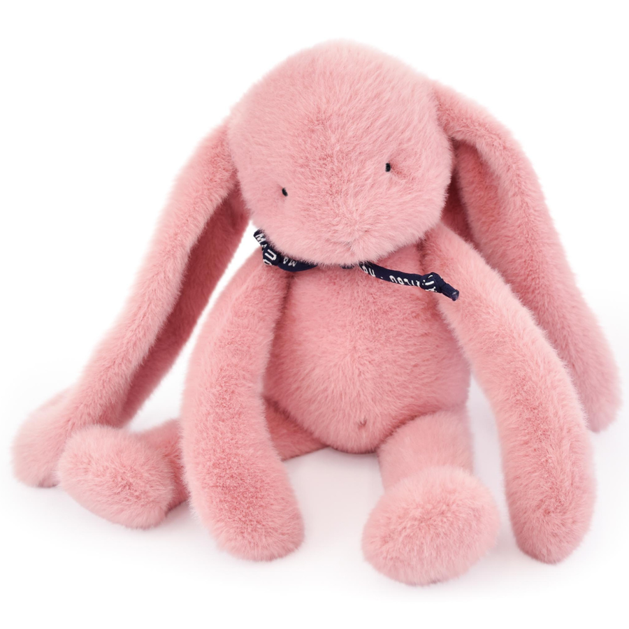 Peluche Lapin Méloé rose Personnalisable