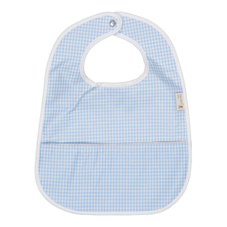 BAVOIR POCHE ENDUIT VICHY BLEU #122