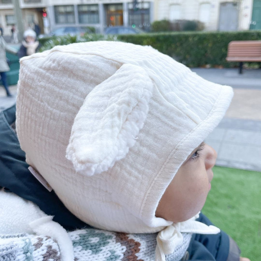 BONNET BEGUIN HIVER écru