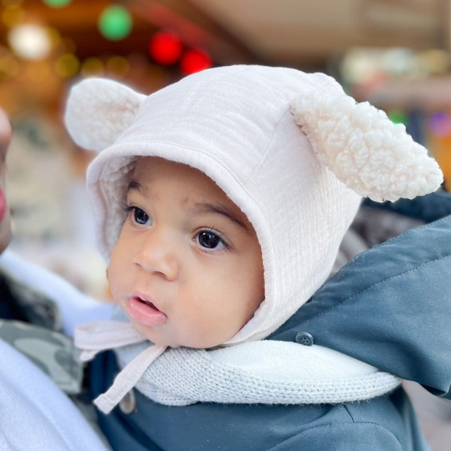 BONNET BEGUIN HIVER écru