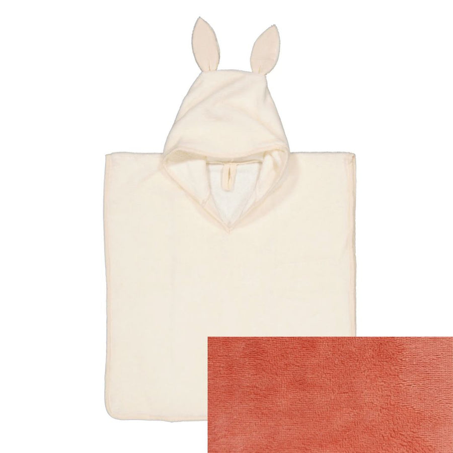 PONCHO DE BAIN LAPINOU Terracotta