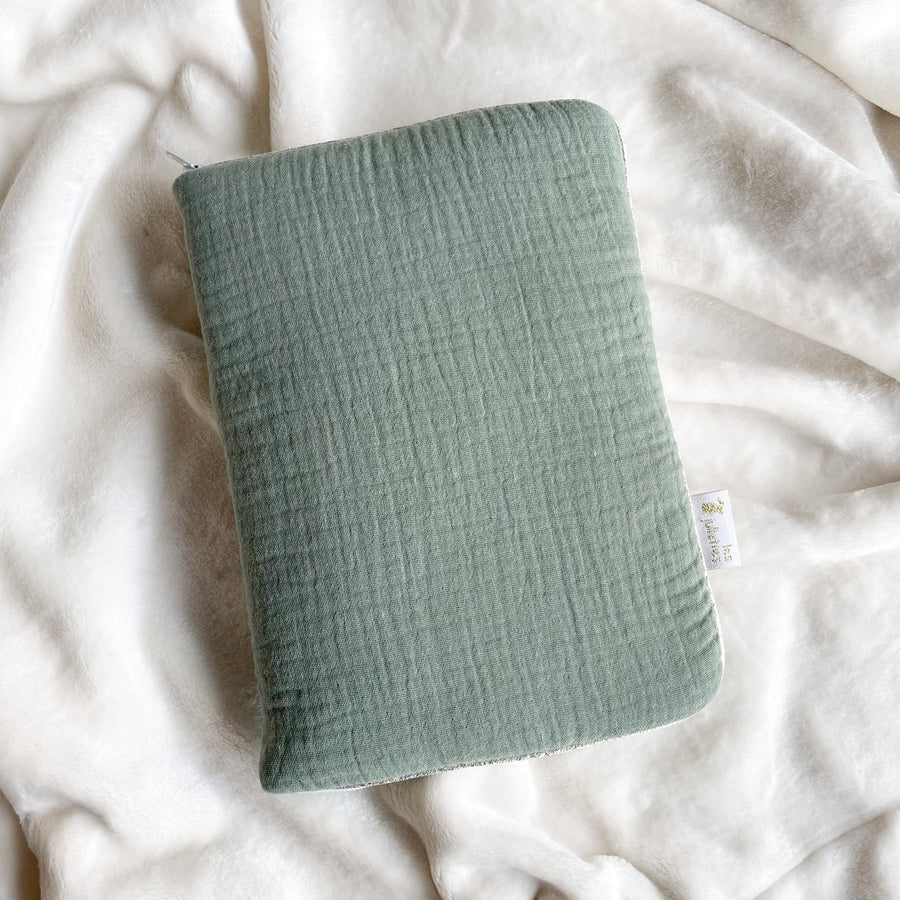 HOUSSE CARNET DE SANTE kaki