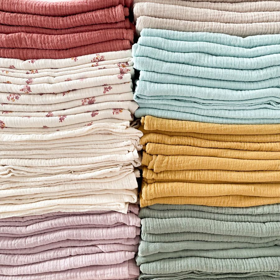 COUVERTURE LEGERE / MAXI LANGE menthe
