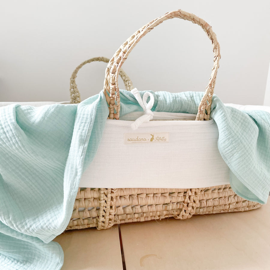 COUVERTURE LEGERE / MAXI LANGE menthe
