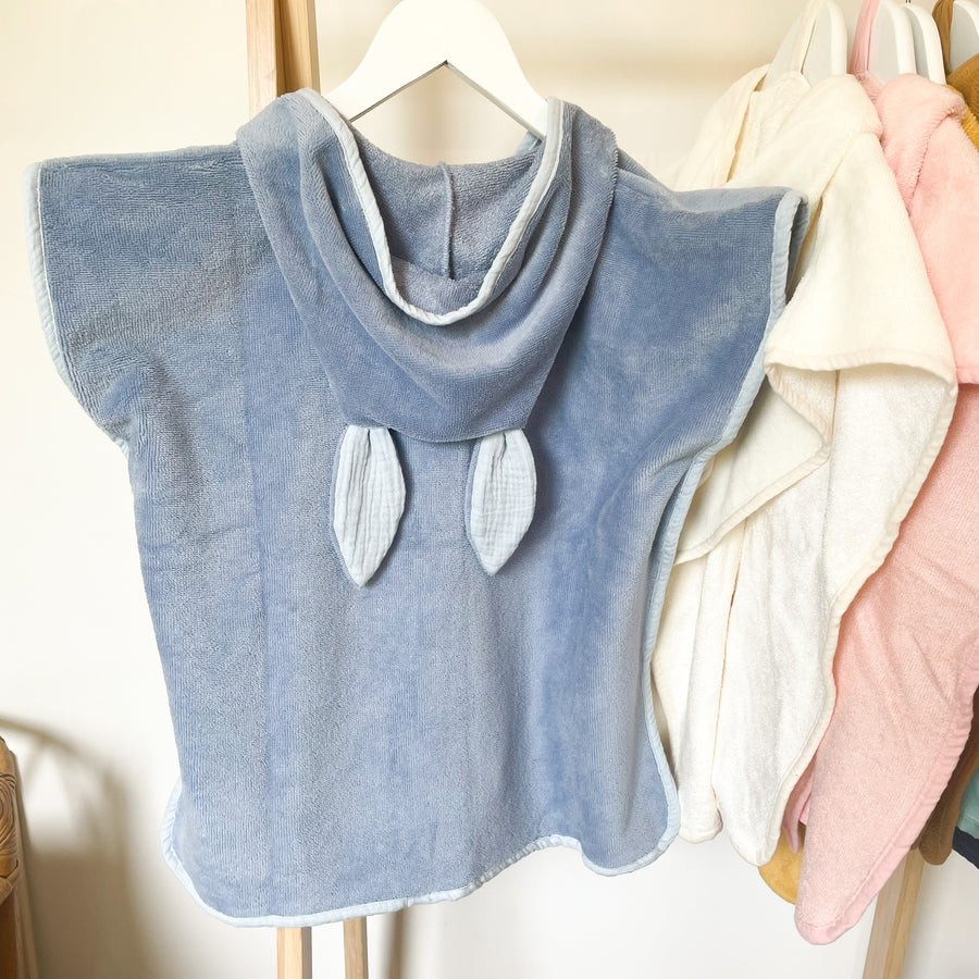 PONCHO DE BAIN LAPINOU bleu glacier