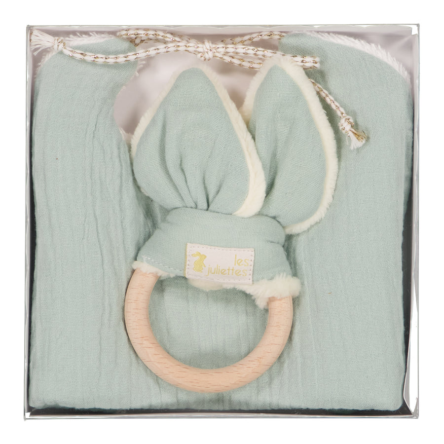 Coffret naissance lapinou opaline