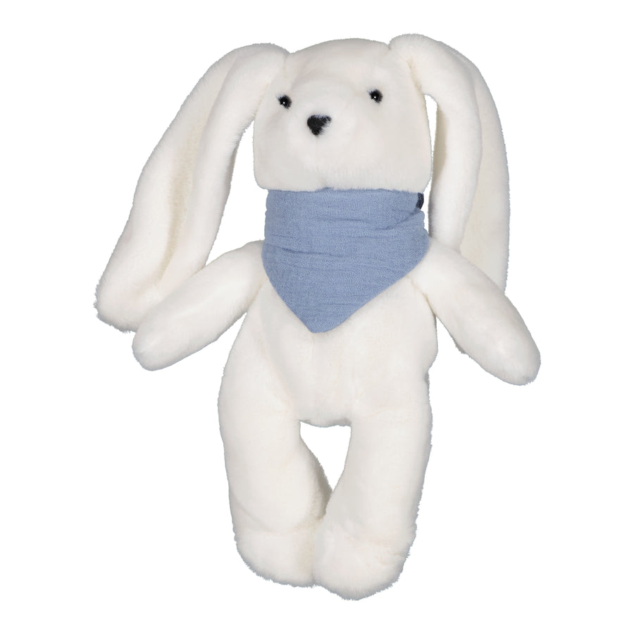 Mon doudou lapin personnalisable bleu stone