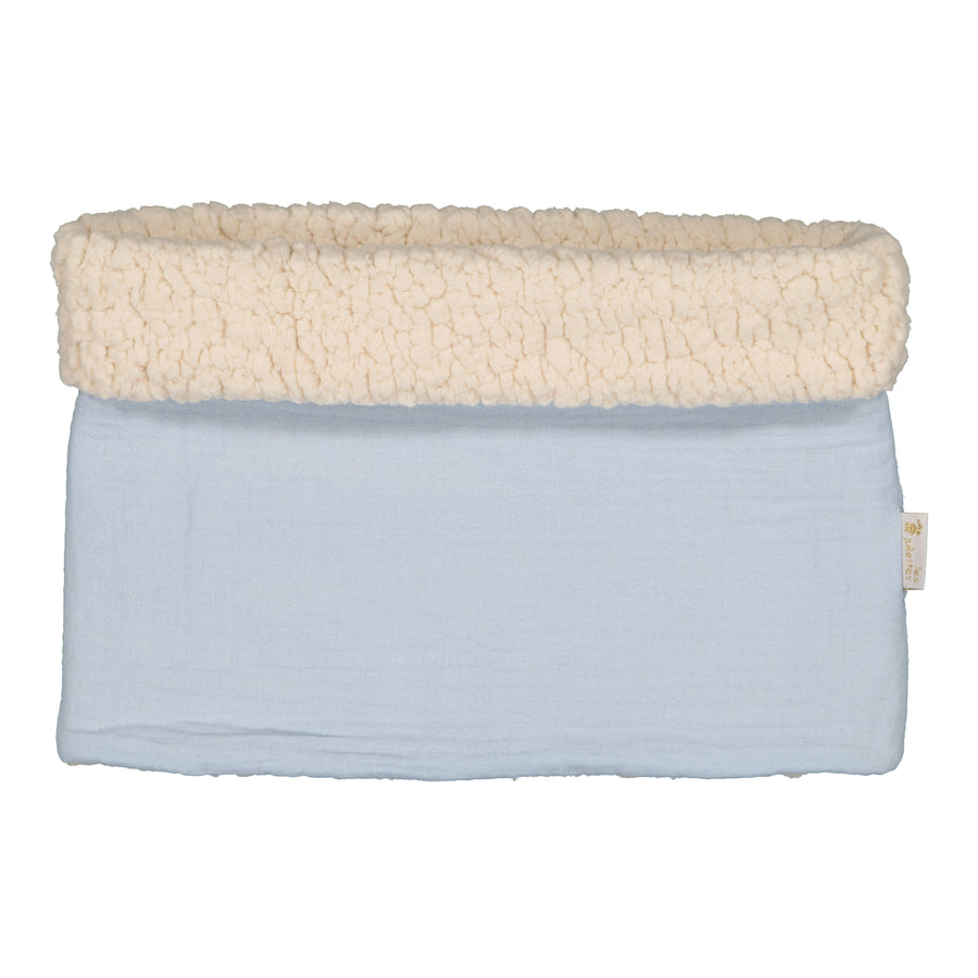 Snood enfant bleu glacier