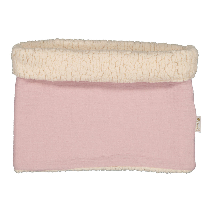 Snood enfant rose pétale